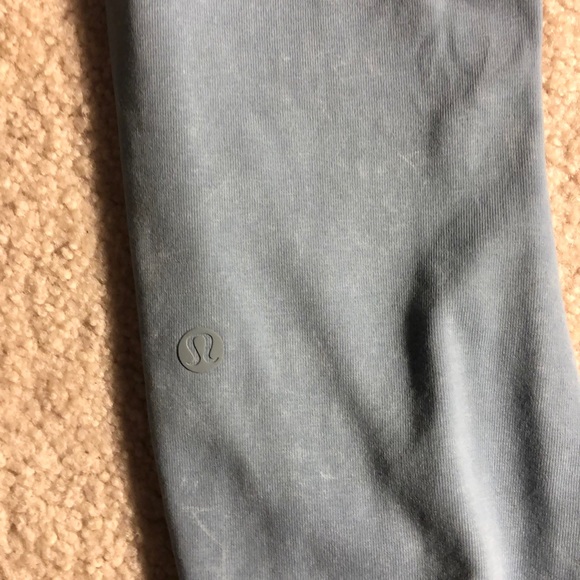 Blue stretchy pants - Picture 3 of 4